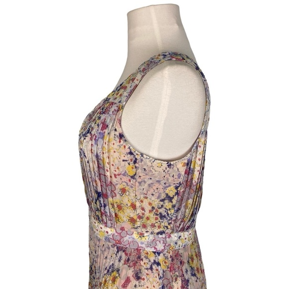 Plenty by Tracy Reese Evanthe Pleated Floral Dress Size 6 - Picture 7 of 11